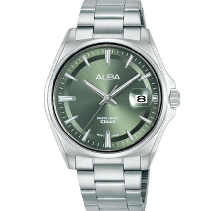 Alba Quartz Classic AS9V87 AS9V89 AS9V93 AS9V95 AS9V97 Stainles Steel Men's Watch