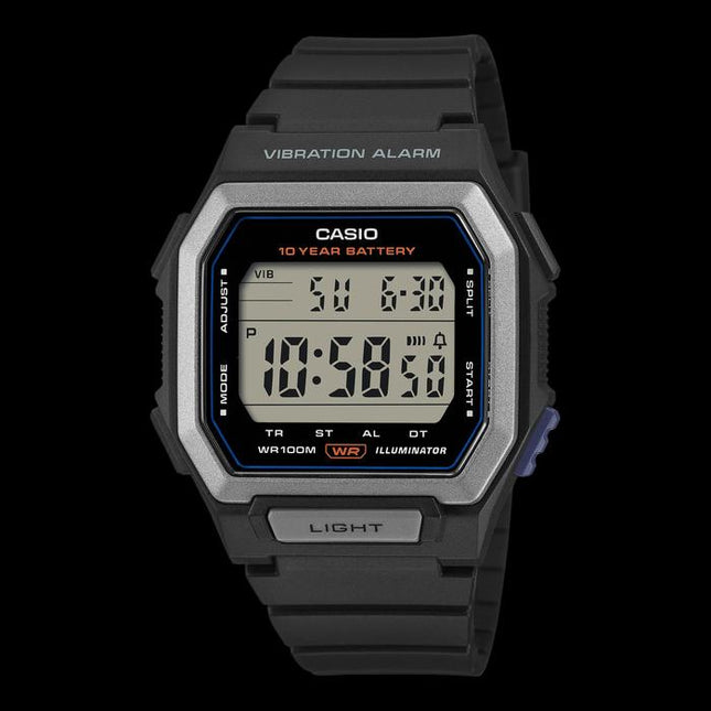 Casio General W-738H-1A, W-738H-1B, W-738H-3A Digital Watches