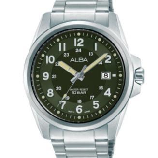 Alba Men Quartz Classic AS9V99 AS9W01 AS9W03 AS9W05 Stainles Steel Strap